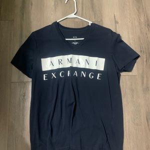 Men’s Large Armani Exchange Tshirt Vneck